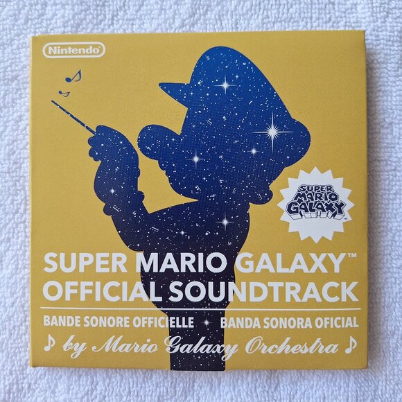 Nintendo Super Mario Galaxy Official Soundtrack - Picture 1 of 5